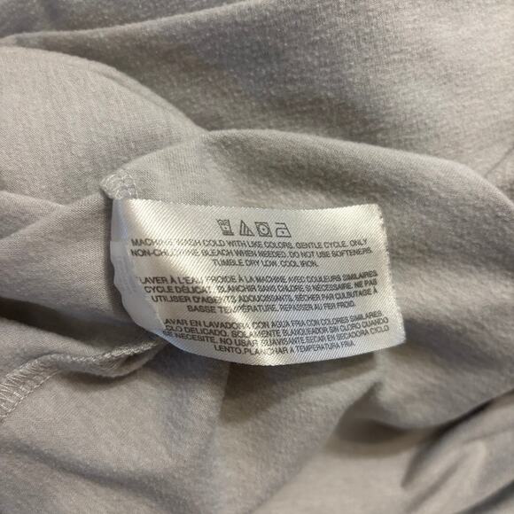 Greg Norman XL Long Sleeve Golf Shirt Gray Quarter Zip Performance Pullover - Picture 7 of 7